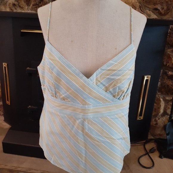 J.Crew Cotton Tank Top Camisole 12 Fully lined - Picture 1 of 2
